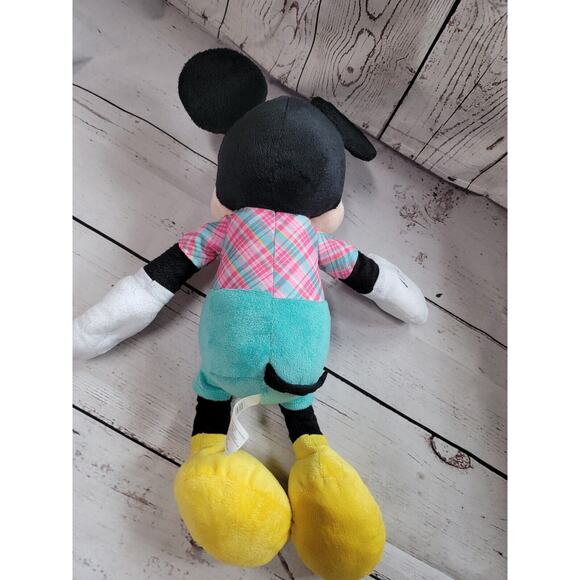 Disney Just Play Easter Spring Mickey Mouse plush pastel all ages 18 inch - Picture 4 of 6